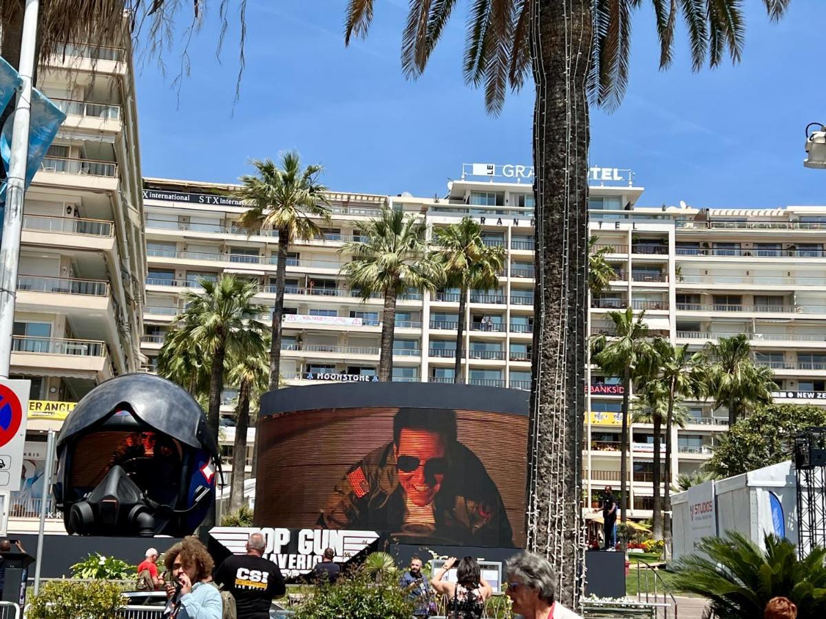 קאן Offre Speciale Festival Film Si Sejour Superieur 12J , 2P Croisette, Grande Terrasse, Parking Gratuit, Calme, Accueil 5 Etoiles, Excellent Rapport Qualite-Prix מראה חיצוני תמונה